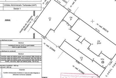 TEREN DE VANZARE   363  MP.   D.12,40    PARTICULAR  STRADA CAROL  KNAPPE NR.49 - 1