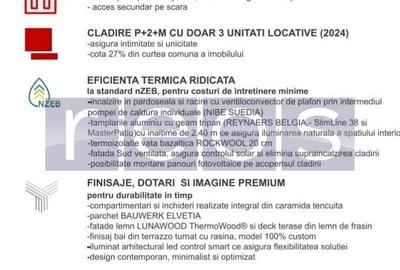 VANZARE- DUPLEX - DOROBANTI- 4 CAMERE- P+2+M - LIFT- NZEB-2024 - 13