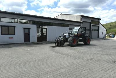 DEPOZIT 450 mp. Birouri Hala si TEREN Imprejmuit 4077 mp Asfalt - Utilitatile - 16