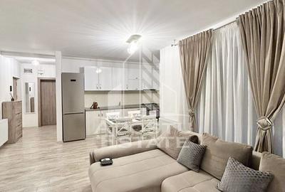 Apartament cu 2 camere semidecomandat, mobilat în Giroc
