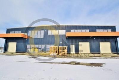 Hală + sediu firmă (locuință de serviciu) + teren de vânzare în Balotești, Ilfov - 1