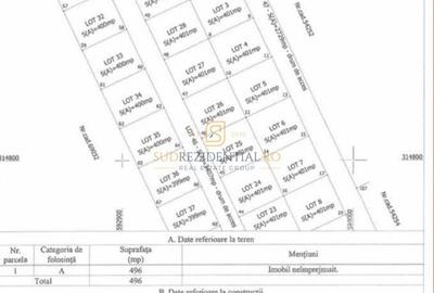De vanzare teren intravilan 496 mp - Comuna Berceni - Str. Miorita - 3