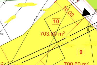 Teren Construcții intravilan de 700 mp, în Exterior Sud