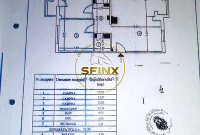 Doamna Ghica -apartament 3 camere de vânzare – Open Space | 2 Dormitoare | 2 Bai - 9