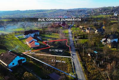 TEREN DE VANZARE - 1182 mp (12 ari) - Dumbravita / Strada principala - 1