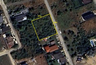 Teren Construcții intravilan de 1365 mp, în Mogoșoaia