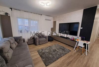 3 camere  bloc nou, 80 mp utili , balcon de 20 m - 36