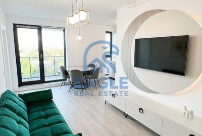 Apartament cu 2 camere nedecomandat, mobilat în Tomis Nord