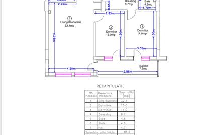 Apartament NOU 3 cam 100 MP |MTM-Rond Pipera-Aviatiei |PARCARE SUBTERAN INCLUSA - 20