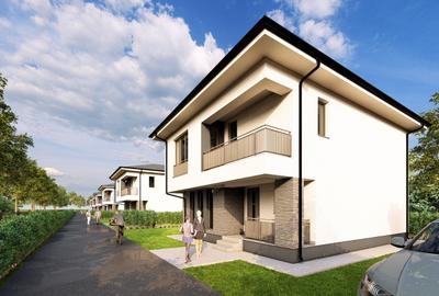 Casă nouă 4 camere Bolintin Vale – încălzire în pardoseală, teren 320 mp, terasă - 16