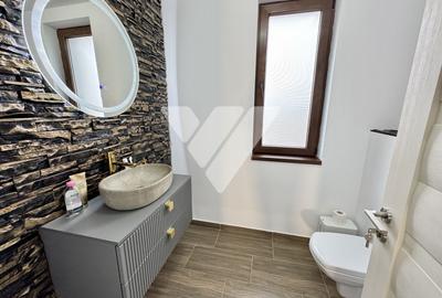 Casa moderna tip duplex 4 camere mobilata, teren 235 mp Talmaciu Sibiu - 12