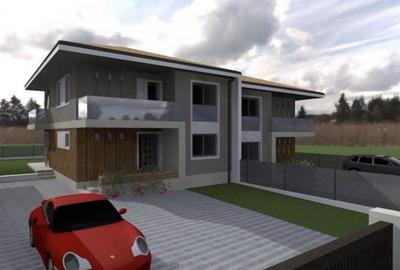 Locuință individuală P+1 (parte din duplex) – 160 mp utili, teren 494 mp - 1