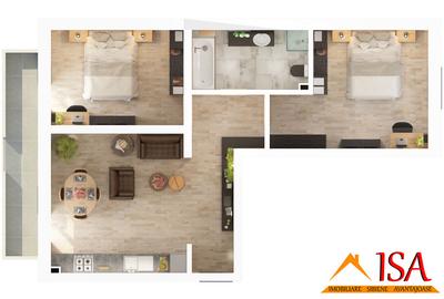 3 Camere Nou – 69 Mp – Strada DOAMNA STANCA - 16