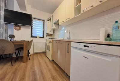 Apartament cu 2 camere semidecomandat, mobilat în Bucium