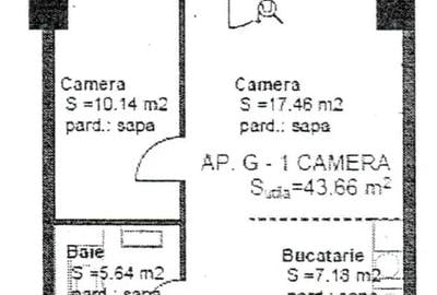 Apartament 2 camere, 44mp, etaj intermediar, parcare, zona Iulius Mall - 10