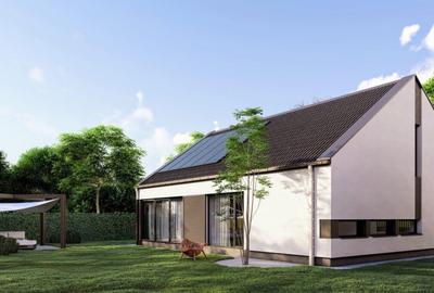 Casă parter 4 camere, 500 mp teren, NZEB – semifinisat cu posib. personalizare - 4