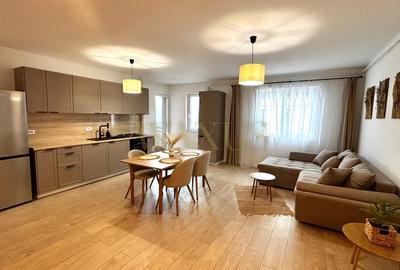 Apartament cu 2 camere semidecomandat, mobilat în Florești
