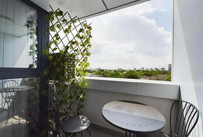 Apartament cu 2 camere decomandat, mobilat în Barbu Văcărescu