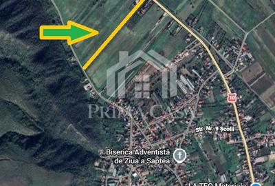 Teren in zona Candesti BZ 6400mp cu deschidere 12m la DN10 Pret: 5 mp neg - 4