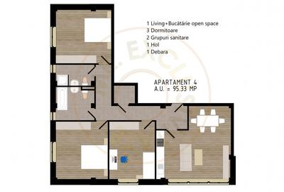 Zorilor Residence, Apartamente Noi 2-3-4 camere - Str. Zorilor - Carei - 11