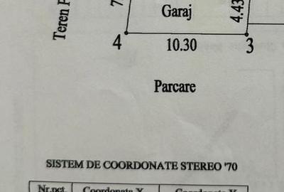Garaj de vanzare Focsani cu teren 59 mp -zona Lidl fosta Autogara