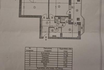 2 camere Gavana 3, 68 mp - 11