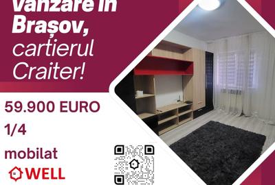 Garsonieră de vânzare în Brașov, cartierul Craiter! - 1