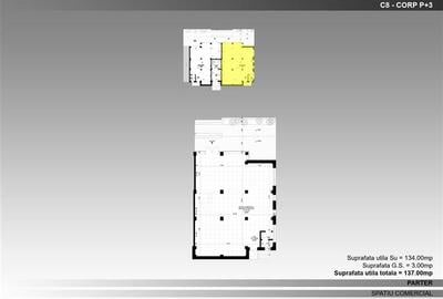 Spatii de inchiriat de 137 mp si 108 mp - Happy Residence 3 - 10