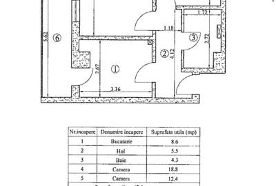 Ap 2 cam decomandat, 65 mp, bloc nou – CUG – Biserica Inaltarea Domnului - 12