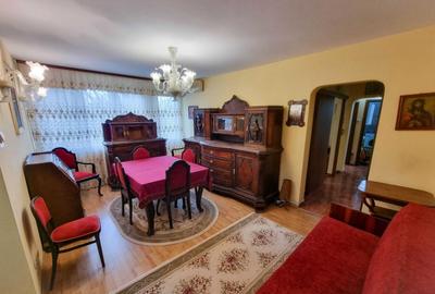 Apartament cu 3 camere semidecomandat, mobilat în Brâncoveanu