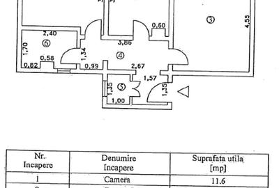 Apartament 2 camere decomandat, 56,7 mp, balcon, cartier Progresul - Brăila - 1