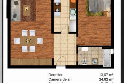 Apartament 2 camere, decomandat, bloc nou, la cheie, zona NTT Data - 4
