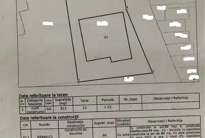 Visani  CASA PARTER  86mp  teren 313mp  acces usor spre oras - 11