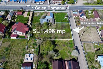 TEREN INTRAVILAT-1.500 MP-PIAZZETA-CALEA ROMANULUI - 2