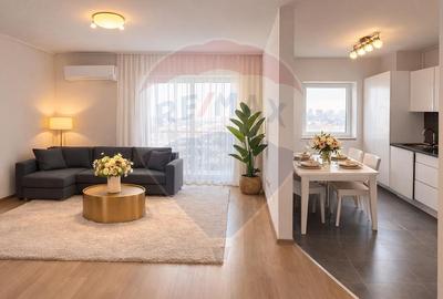 Apartament cu 2 camere semidecomandat, mobilat în Theodor Pallady