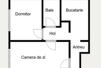 2 cam, 51 mp, renovat total, bloc izolat, zona buna Grigorescu, comision 0% - 15