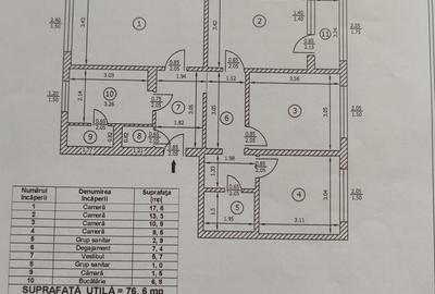 Apartament cu 4 camere decomandat în Drumul Taberei