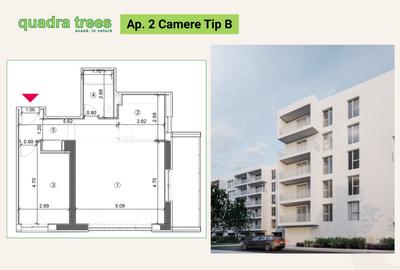 Apartament cu 2 camere decomandat în Drumul Taberei