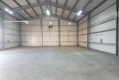 Hala industriala, 300mp, apa canalizare birouri teren 700mp ingradita, acces TIR - 4