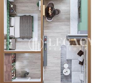 Apartament cu 2 camere decomandat în Copou