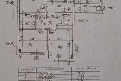 Apartament 4 camere -decomandat- Piata Unirii- Central - 12