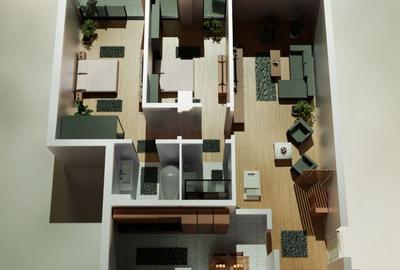 Tomis Nord - Vanzare apartament decomandat cu 3 camere,  bloc nou. - 12
