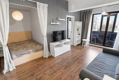 Garsoniera Studio Bloc NOU Metrou Dristor Mihai Bravu Centrala + Pat - 1