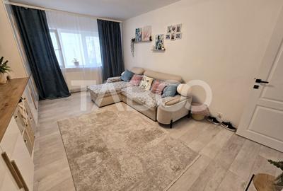 Apartament decomandat de vanzare mobilat pivnita Vasile Aaron Sibiu - 9
