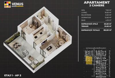 Comision 0! Apartament 2 camere, terasa 32 mp, langa Berceni Arena - 8