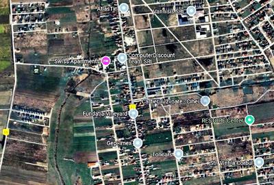 Teren Construcții intravilan de 950 mp, în Cihei