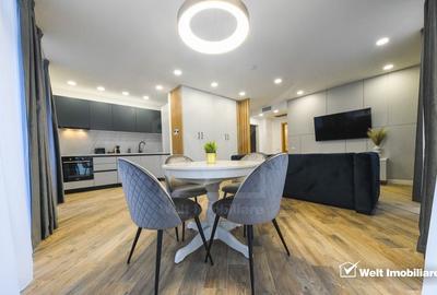 Apartament cu 2 camere semidecomandat, mobilat în Central