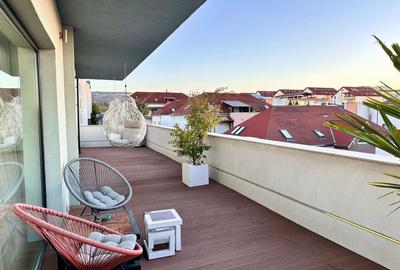 0% COMISION Penthouse ultrafinisat,180 mp +250 mp terasa,garaj dublu - 23