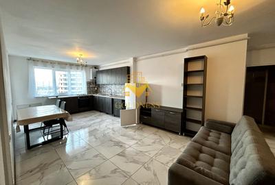 Apartament cu 3 camere semidecomandat, mobilat în Florești