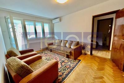 Apartament cu 2 camere semidecomandat, mobilat în Titan
